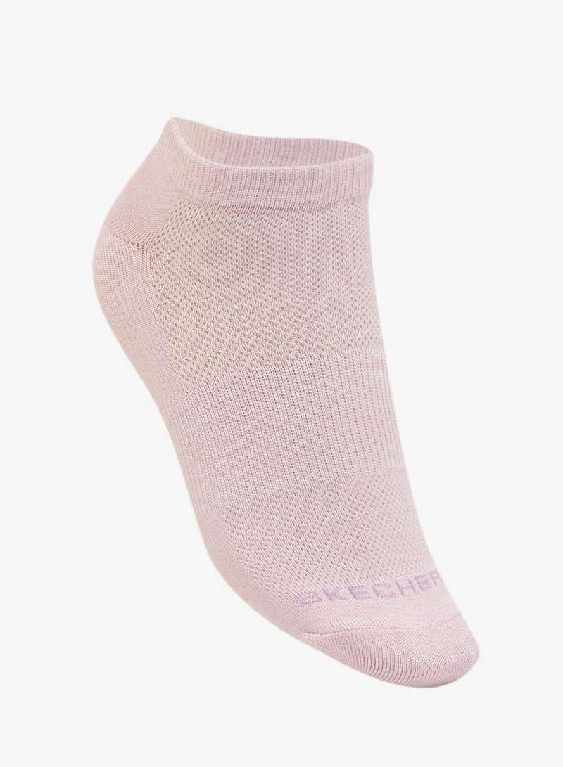 SKECHERS 6 Pack Terry No Show  Socks