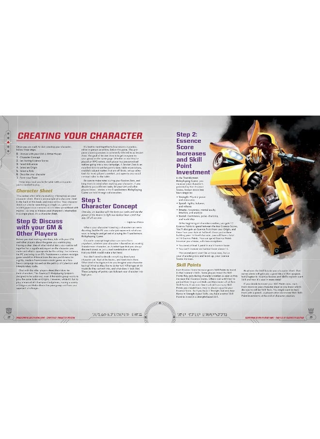 Transformers RPG Core Rulebook