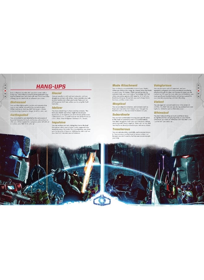 Transformers RPG Core Rulebook