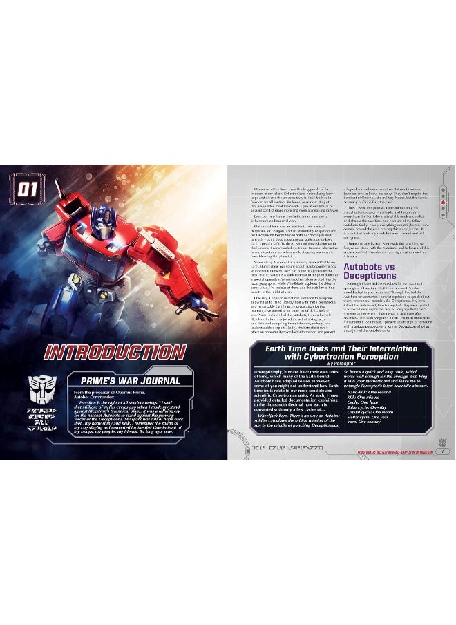 Transformers RPG Core Rulebook  - Image 5