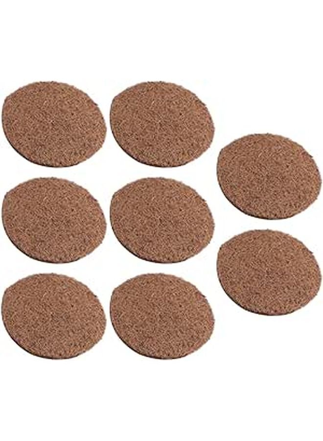 Natural Brown Pigeon Nest Pads 8Pcs Eco Friendly Bird Nest Liners 20Cm Diameter - Image 1