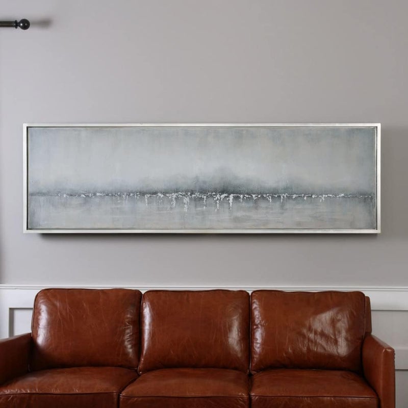 Uttermost Tides Edge  7138 inch Abstract Art  2138 inches wide by 15 inches deep  - Image 3