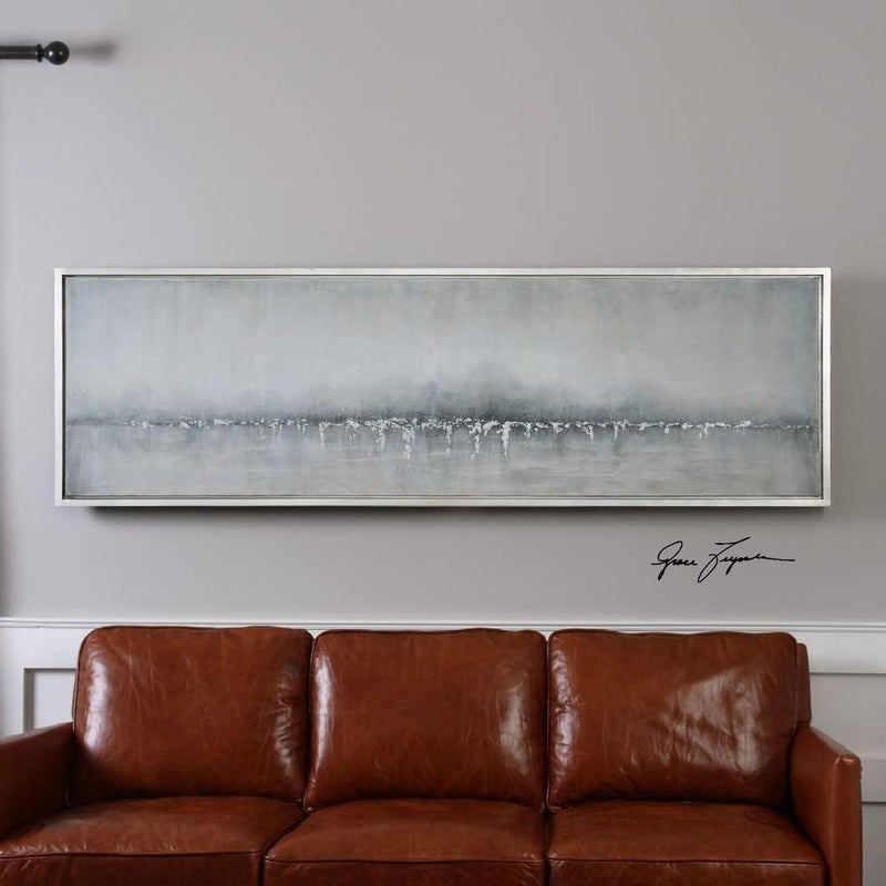 Uttermost Tides Edge  7138 inch Abstract Art  2138 inches wide by 15 inches deep  - Image 2