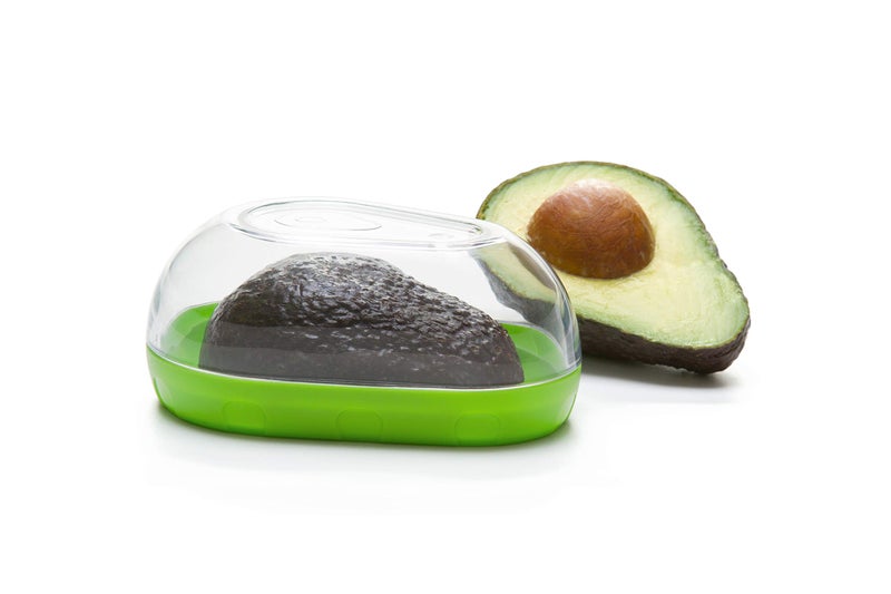 Progressive Prepworks by Progressive Avocado Keeper - Keep Your Avocados Fresh for Days, Snap-On Lid, Avocado Storage Container â€“ Prevent Your Avocados From Going Bad, Pack of 1, Green/Clear - Image 1