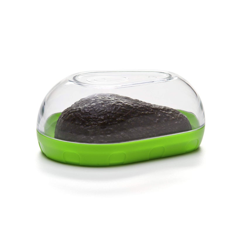 Progressive Prepworks by Progressive Avocado Keeper - Keep Your Avocados Fresh for Days, Snap-On Lid, Avocado Storage Container â€“ Prevent Your Avocados From Going Bad, Pack of 1, Green/Clear - Image 2