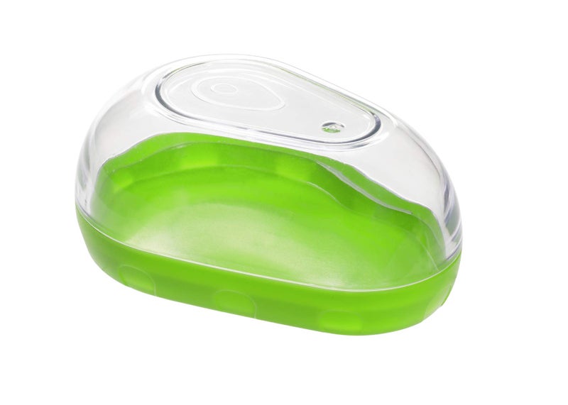 Progressive Prepworks by Progressive Avocado Keeper - Keep Your Avocados Fresh for Days, Snap-On Lid, Avocado Storage Container â€“ Prevent Your Avocados From Going Bad, Pack of 1, Green/Clear - Image 3