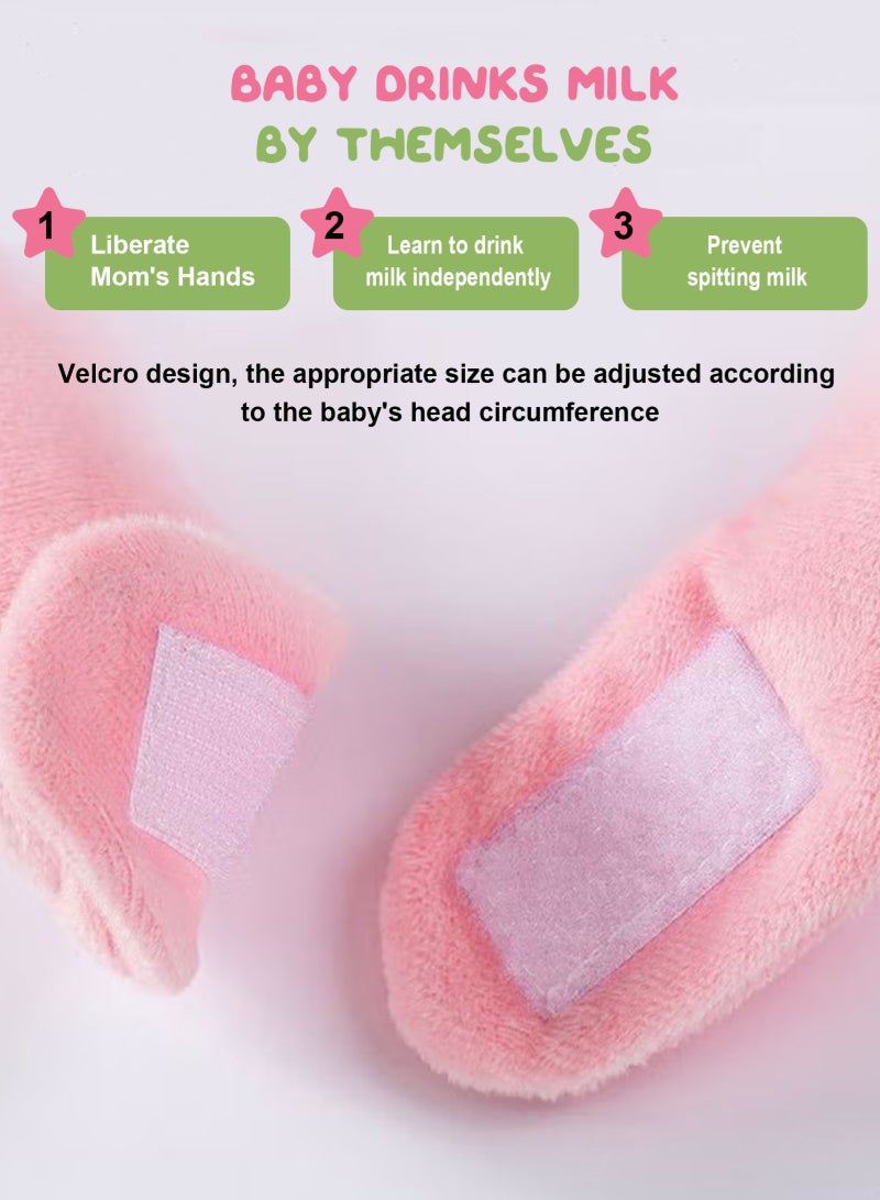 URbazaar Baby Self Feeding Cushion, Baby Self Feeding Pillow, Breast Feeding Pillow, Baby Feeding Bottle Holder, Baby Organic Cotton - Image 5