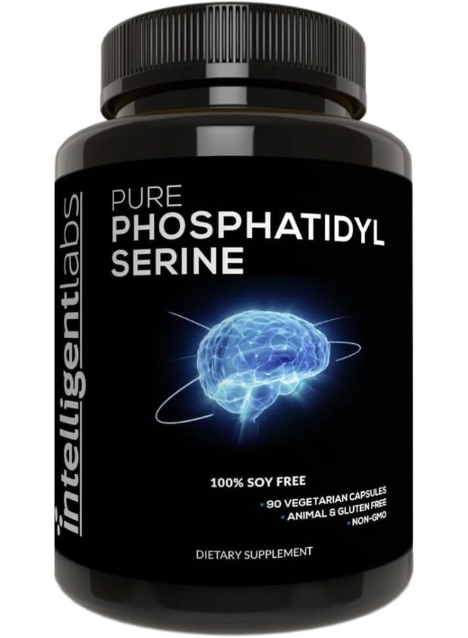 Intelligent Labs Phosphatidylserine 100Mg, 100% Soy Free Pure Phosphatidylserine By - Image 1