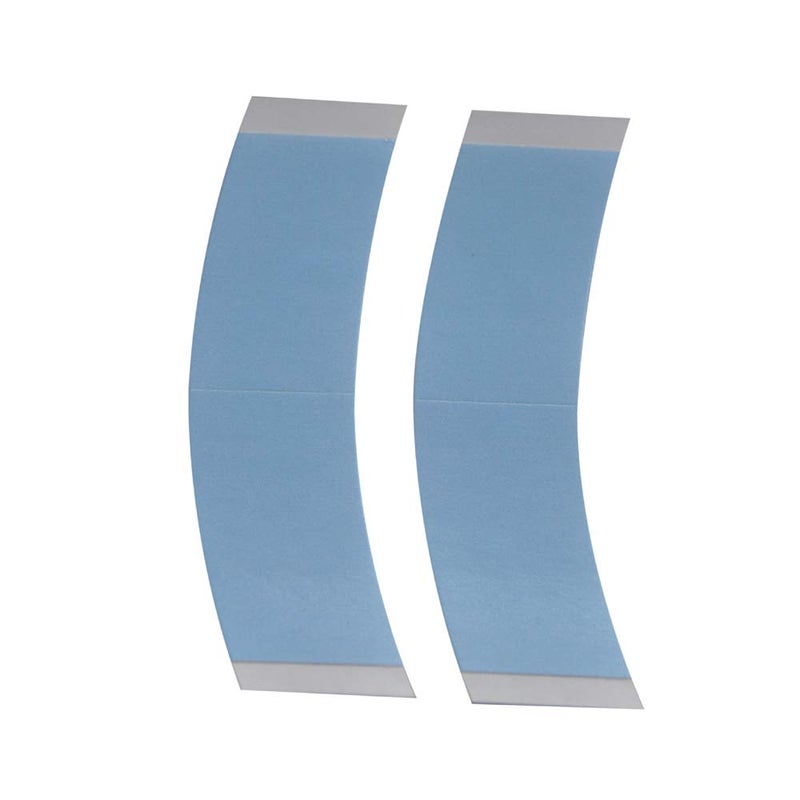 coloryoung 36pcs Blue Double Sided Waterproof Lace Wigs Adhesive Tape Strips for Lace Front Wig Toupee - Image 2
