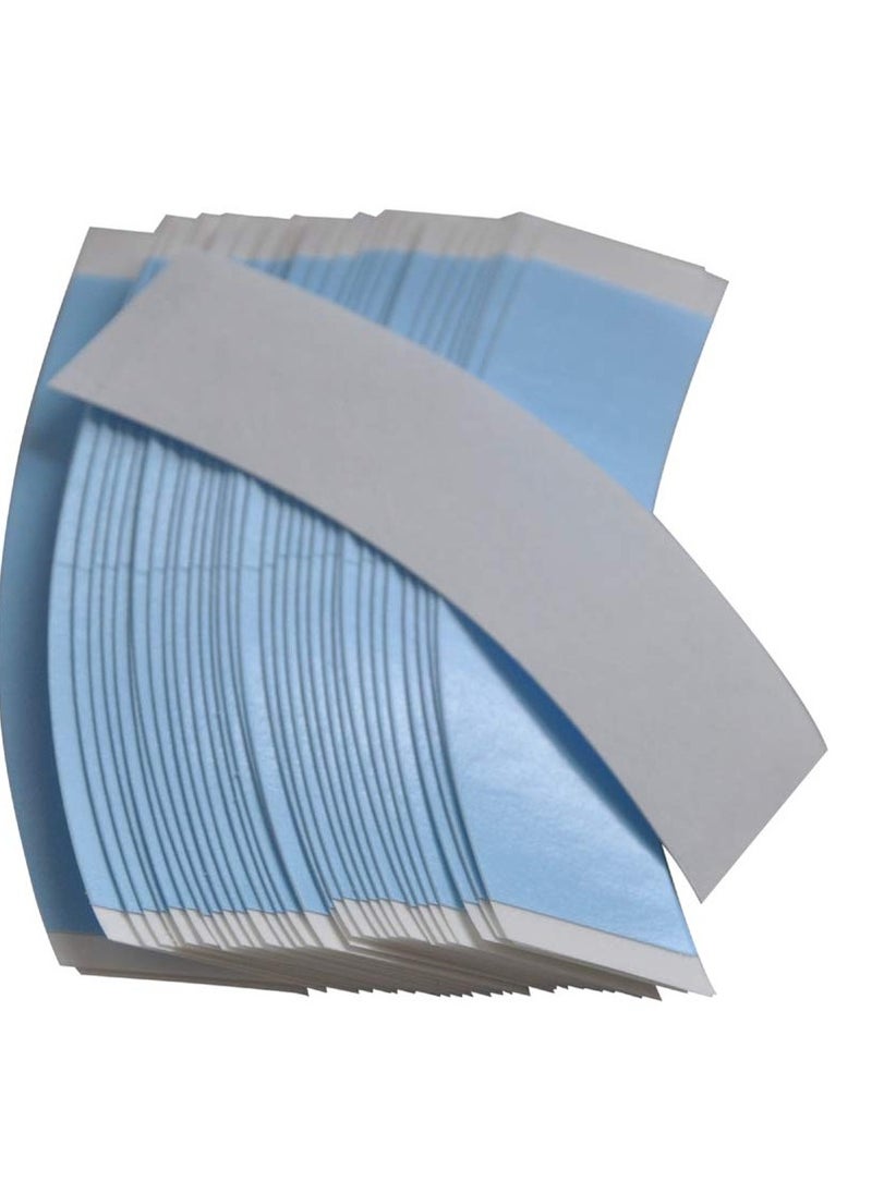 coloryoung - 36pcs Blue Double Sided Waterproof Lace Wigs Adhesive Tape Strips for Lace Front Wig Toupee - Image 1
