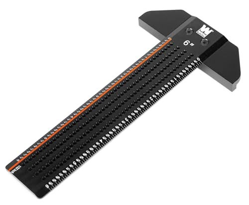 WEN 6Inch TShaped Marking Ruler ME806R - Image 3