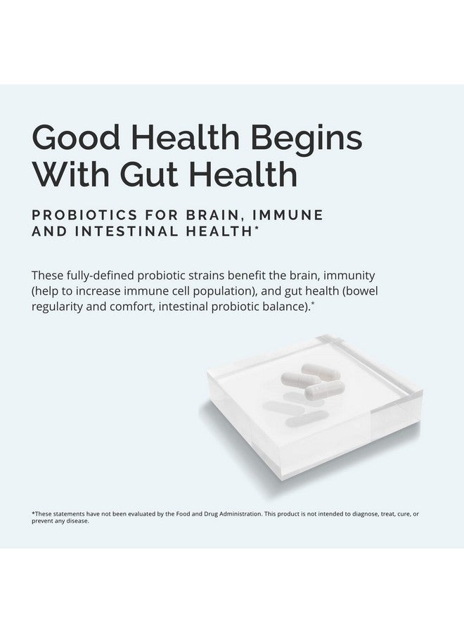 BRAINMD Dr Amen Brainmd Probrainbiotics Max 30 Capsules Probiotics For Brain Immune & Intestinal Health Gluten Free 30 Servings - Image 4