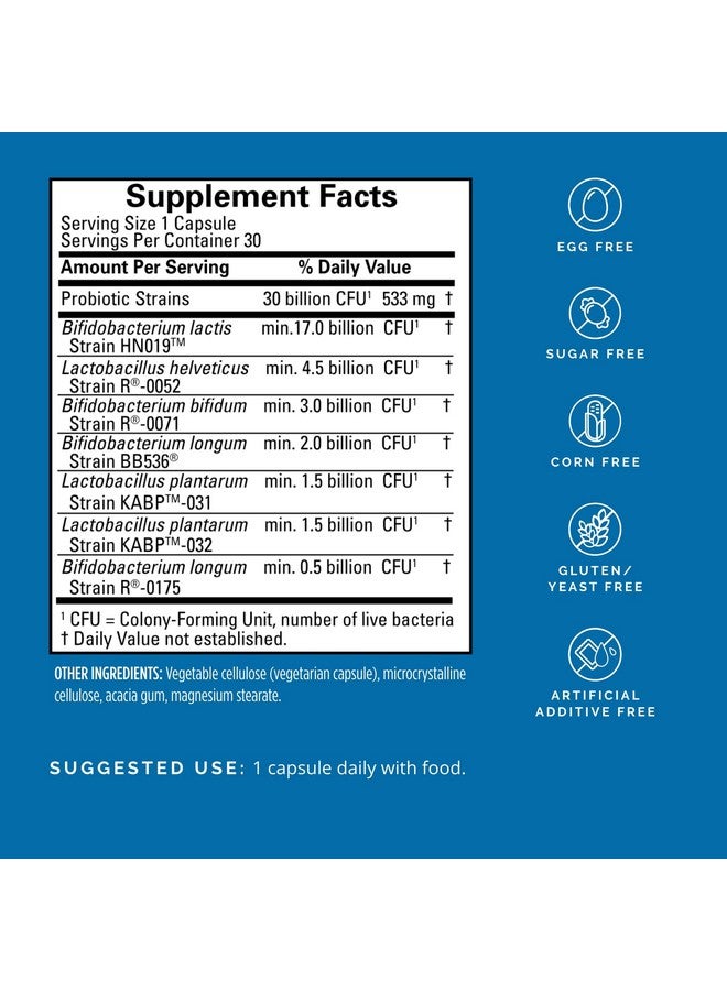 BRAINMD Dr Amen Brainmd Probrainbiotics Max 30 Capsules Probiotics For Brain Immune & Intestinal Health Gluten Free 30 Servings - Image 3
