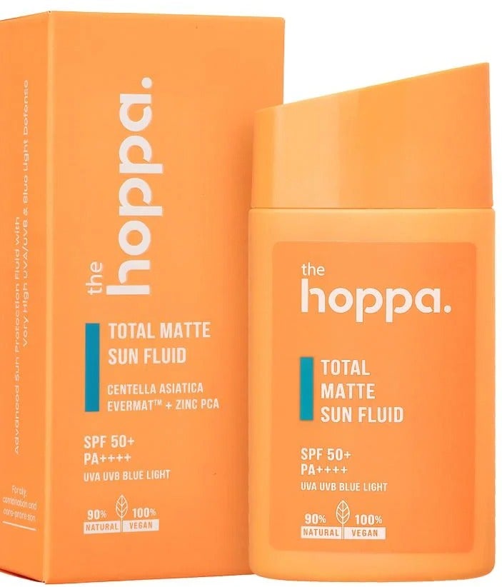 HOOPA Fluid Sunscreen Total Matte For Oily And Combination Skin By The Hoppa - +SPF50 - Image 2