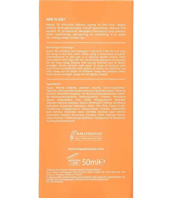 HOOPA Fluid Sunscreen Total Matte For Oily And Combination Skin By The Hoppa - +SPF50 - Image 3