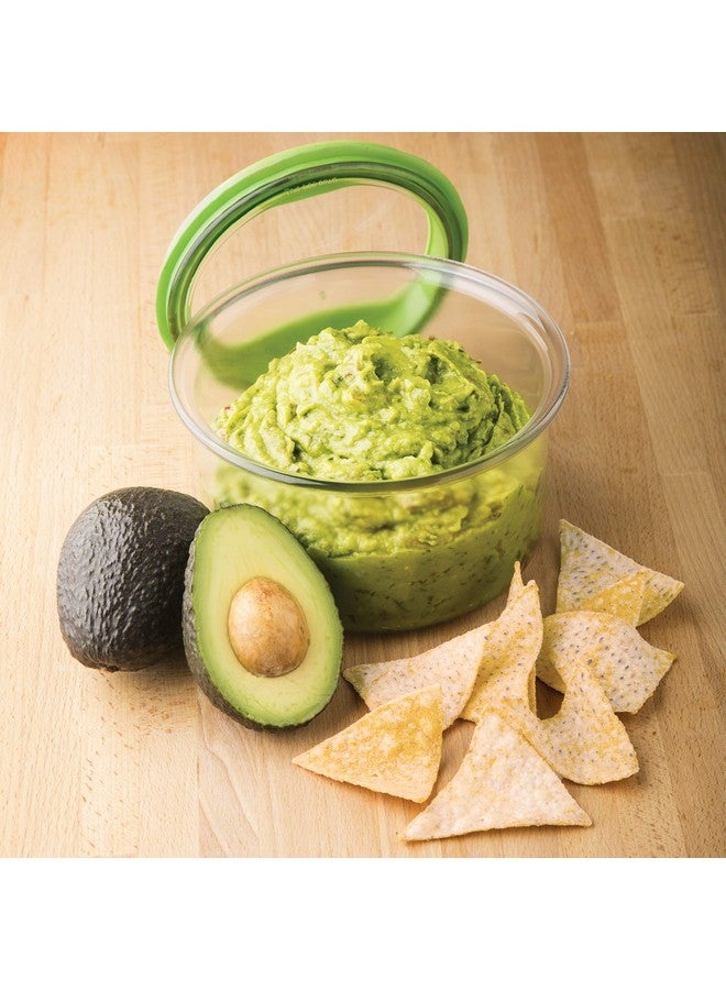 بريب ووركس حاوية تخزين بلاستيكية للمطبخ من بروكيبر من بروجريسيف إنترناشونال فريش جواكامولي مع غطاء محكم الإغلاق (أخضر) - Image 5