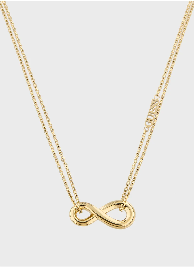جس Jubn05049Jwygt/U 16-18 Inch Infinity Necklace