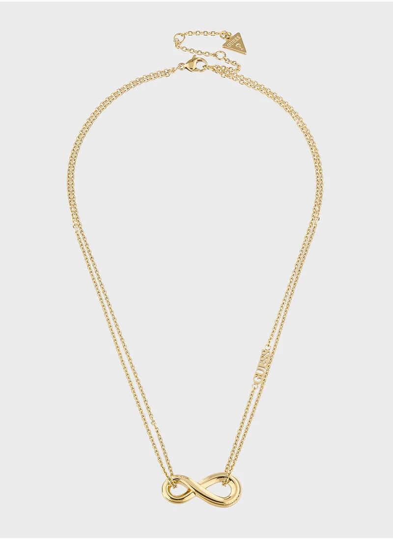 جس Jubn05049Jwygt/U 16-18 Inch Infinity Necklace