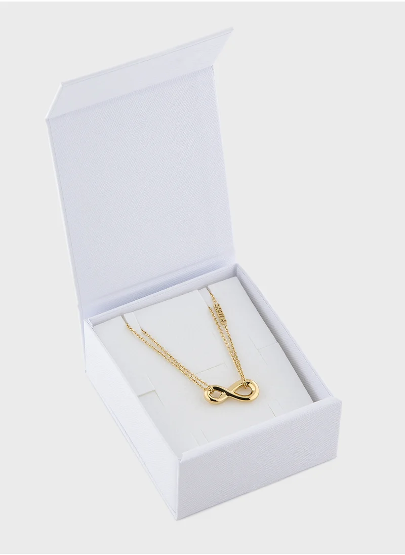 جس Jubn05049Jwygt/U 16-18 Inch Infinity Necklace