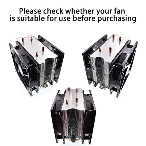 DGHAOP 4pcs Computer Mainboard CPU Radiator Fan Fixing Clip Computer Cooling Accessories, 12CM Wire Buckle Lower Hook Type - Image 5