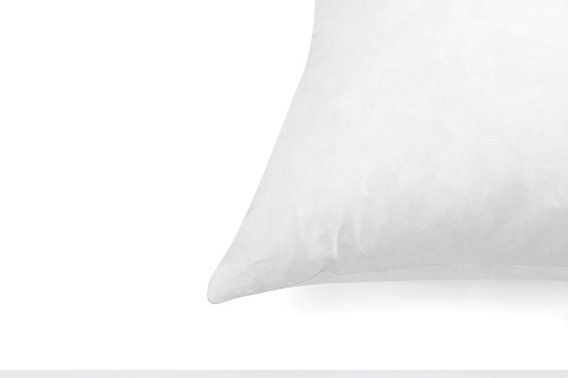 SNUG&COZY وسائد فاخرة من ريش الإوز SNUG&COZY - 18x18 بوصة، تصميم مزدوج الطبقات مقاوم للريش، غلاف فائق النعومة، وزن تعبئة عالي، عبوة من 2، أبيض - Image 5