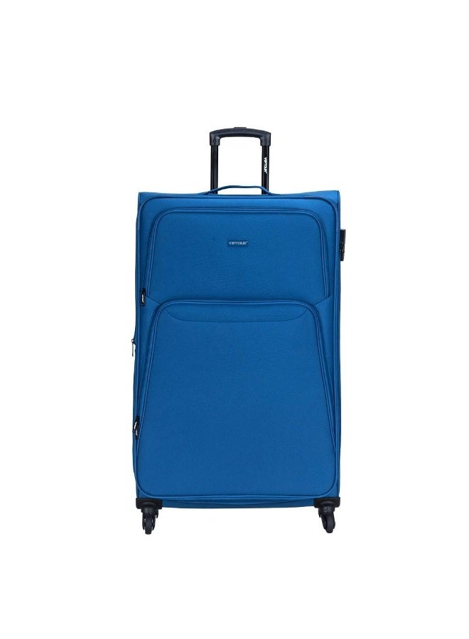 VIPTOUR 4-Piece Fabric Softside Luggage Set with 360° Spinner Wheels & Number Lock – Durable Polyester Travel Trolley Bag (20’’ / 24’’ / 28’’ / 32’’) - TARQUOISE - Image 2