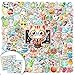 BATALO 200PCS Cute Water Bottle Stickers Funny Animal Fruit Stickers for Kids Adults Teens Waterproof Vinyl Sticker Set for Laptops Cell Phones Notebooks Luggage - Image 3