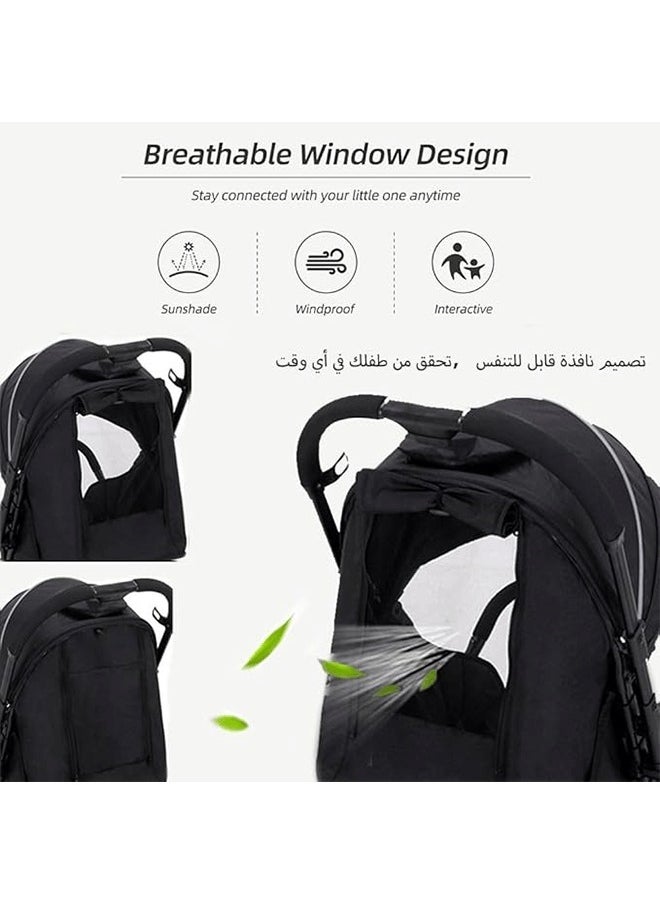Lightweight Stroller,Foldable Baby Stroller, 0-3 Year Old Baby Travel Stroller With Storage Basket, Four-Wheel Suspension, One Click Folding, Can Sit Or Lie Down, 5-Point Seat Belt, Grey - pzsku/Z52E8D08BA47ACFC44AD4Z/45/_/1732775222/ec901f19-87a0-4e64-b3cf-31b59d5bb0ea
