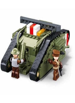 Sluban SLUBAN-ARMY WWI MARK VS TANK OFFENSIVE ACTION 516PCS  - Image 2