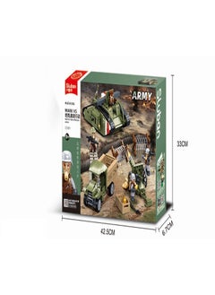 Sluban SLUBAN-ARMY WWI MARK VS TANK OFFENSIVE ACTION 516PCS  - Image 1