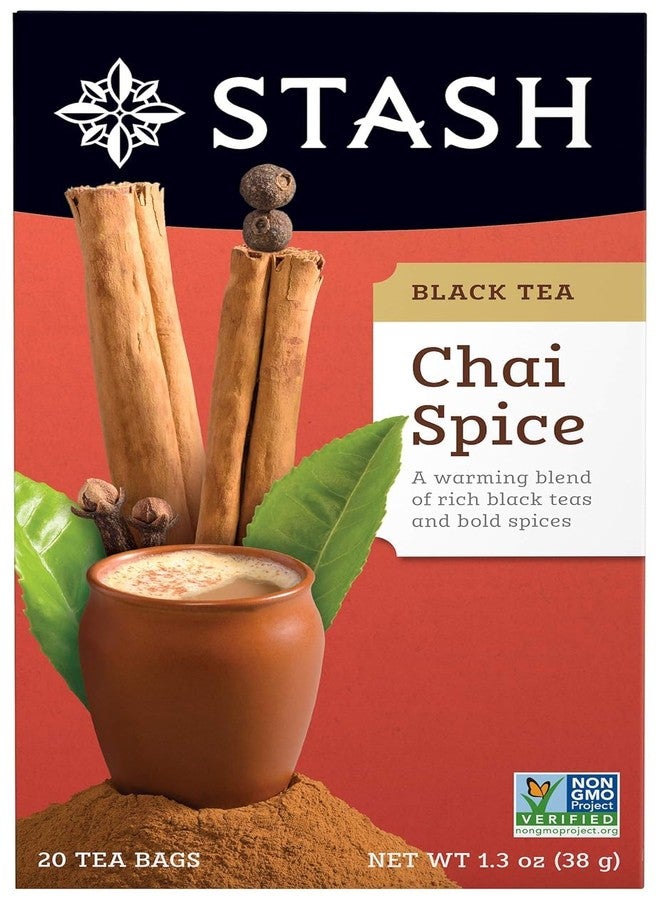 Stash Tea Chai Spice Black Tea, 20 ct - Image 1