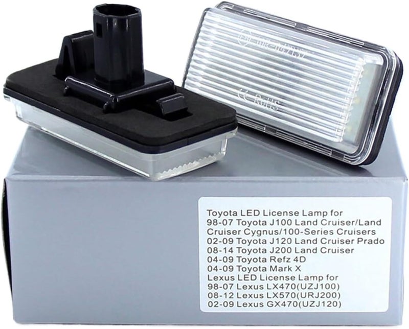 DEMULAX LED License Plate Light for Toyota and Lexus - Image 1