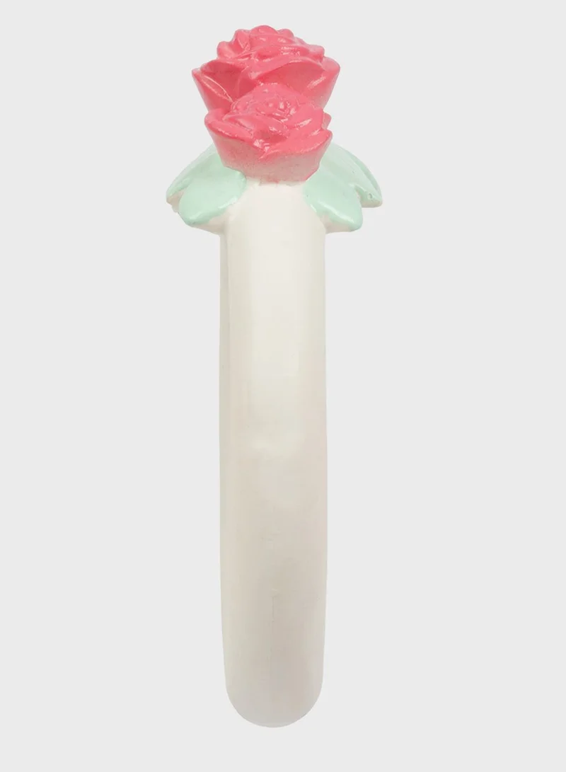 A Little Lovely Company Rose Bud Teething Ring