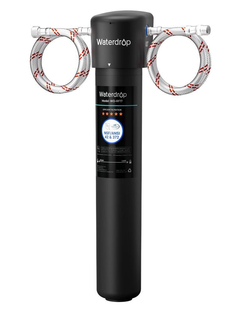 Waterdrop 17UA 3 Years Under Sink Water Filter, Under Sink Water Filtration System, Reduces PFAS, PFOA/PFOS, Lead, Chlorine, Under Sink Water Filter, NSF/ANSI 42 Certified, 24K Gallons - Image 1