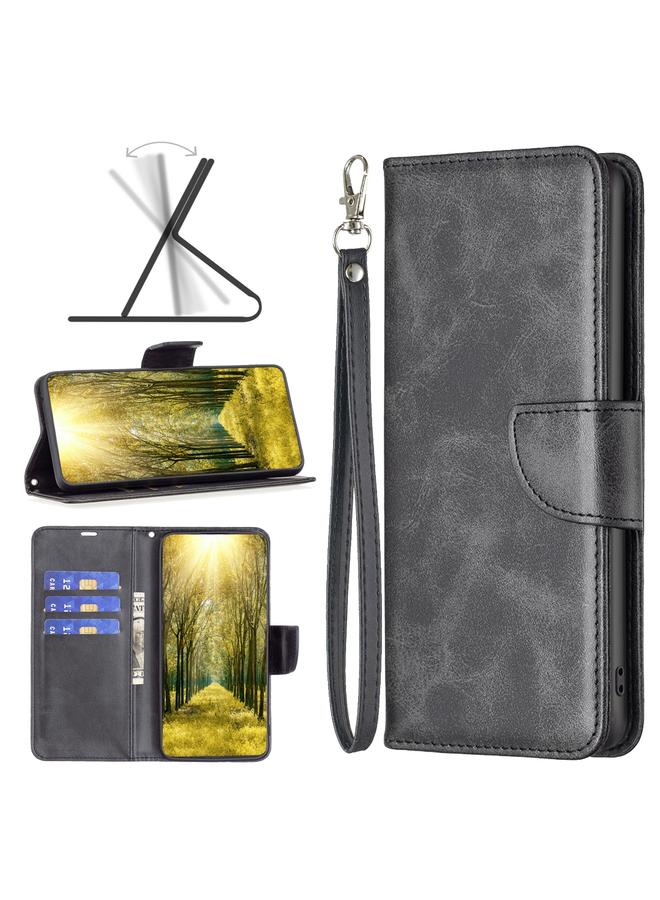 S-TOP Case For Infinix Hot 11s NFC Lambskin Texture Pure Color Flip Leather Phone Case - Image 1