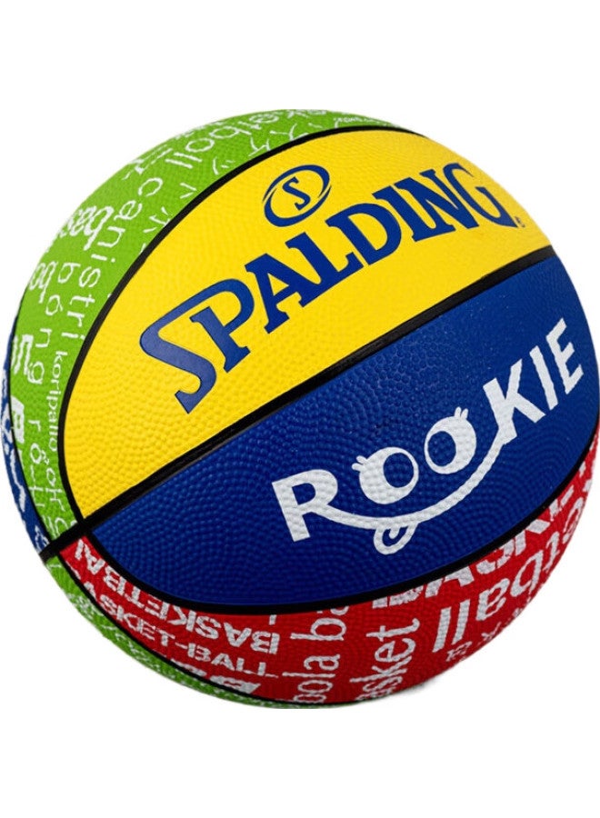 Spalding Children'S Student Basketball, Size 5, For Daily Training And Competition, Durable Rubber, Outdoor Universal, 84-368Y - Image 1