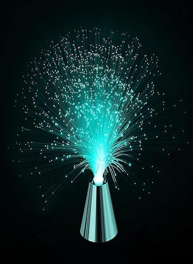 ABUDIT 1 PCS Fiber Optic LAMP Mood Novelty Lamps Lighting Glacier Lite with Color-Changing Crystals Base Fiber Optic Fountain Night Light Calming Lamp Christmas - Image 3