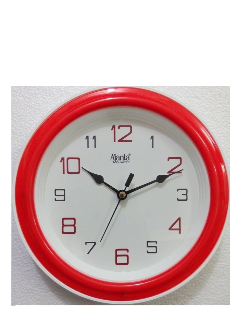 أجانتا ساعة حائط فاخرة | أحمر | 2147