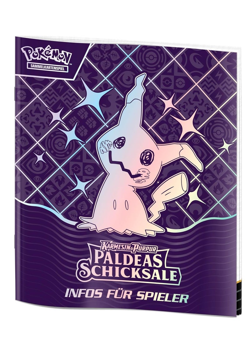 Pokemon Pokémon - Trading Card Game: Top Trainer Box Crimson & Purple - Paldea's Fates (9 Booster Packs, 1 Holographic Full Screen Promo Card & Accessories) - Image 5