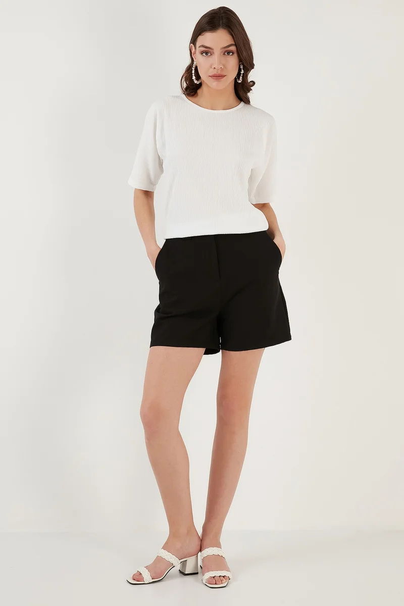 ليلا Bürümcük Relaxed Cut Crew Neck Blouse Women's Blouse 5864975