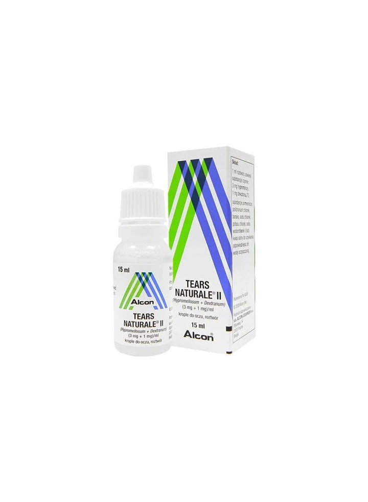 Alcon TEARS NATURAL II LUBRICANT EYE DROPS 15 ML 
