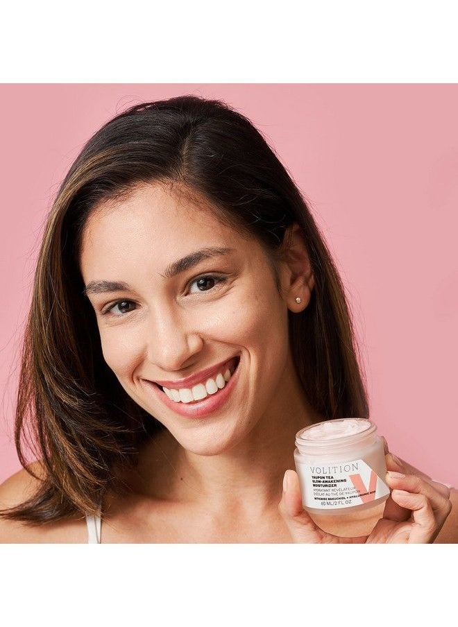 VOLITION Beauty Yaupon Tea Glowawakening Facial Moisturizer Yaupon Face Cream Energizes Tired Skin Natural Retinol Alternative Bakuchiol Reduces Look Of Fine Lines & Wrinkles (60 Ml / 2 Fl Oz)  - Image 5