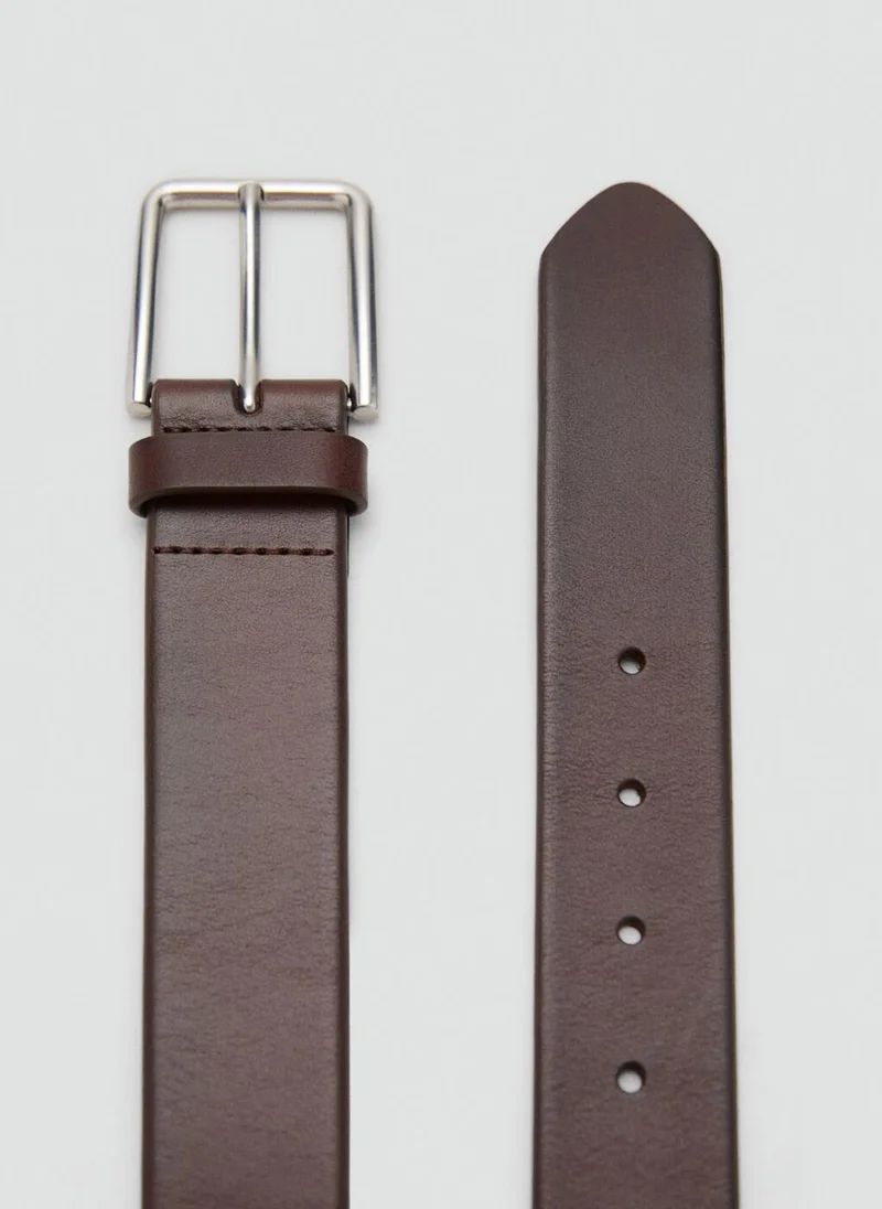 مانجو مان Buckle leather belt