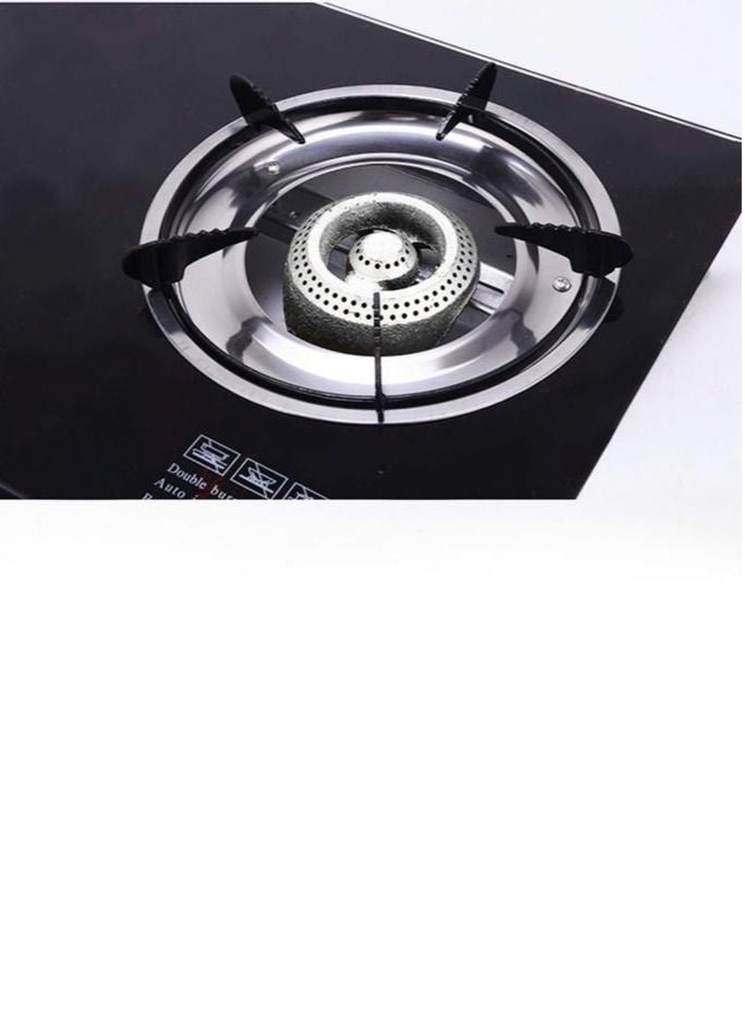 Double burner tempered glass gas hob  - Image 4
