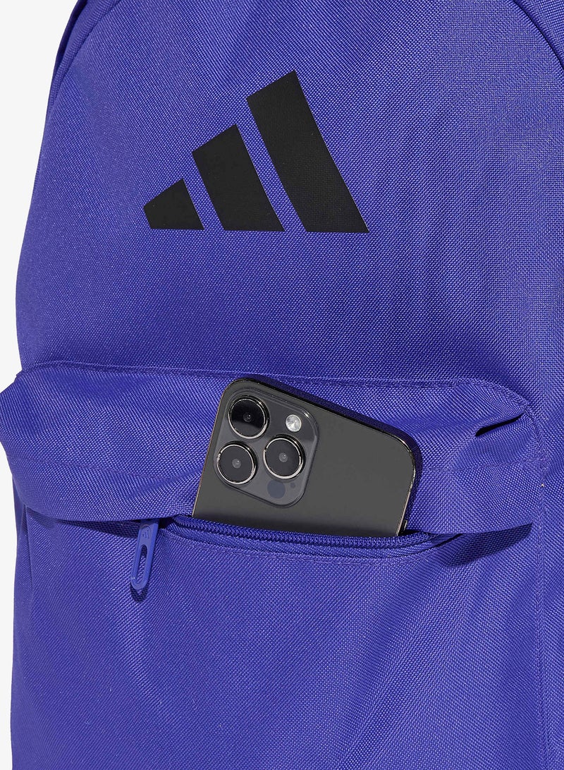 Adidas 3-Stripes Classic Logo Backpack - Image 5