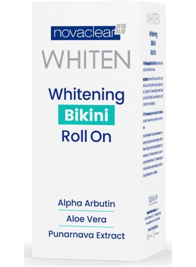 Novaclear Whitening Bikini Roll-On – Brightening Deodorant for Dark Spots with Alpha Arbutin & Aloe Vera – 50 ML - Image 3