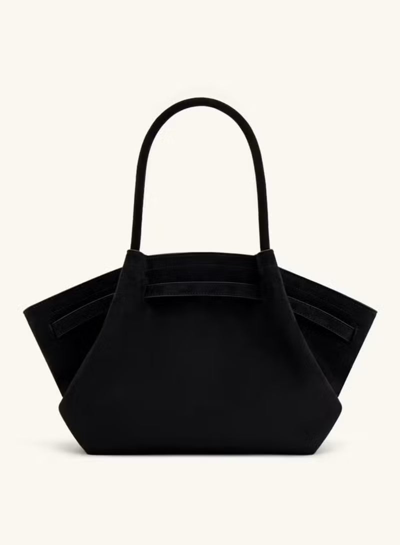 JW PEI PEI Hana Imitation Suede Tote bag black - Image 1