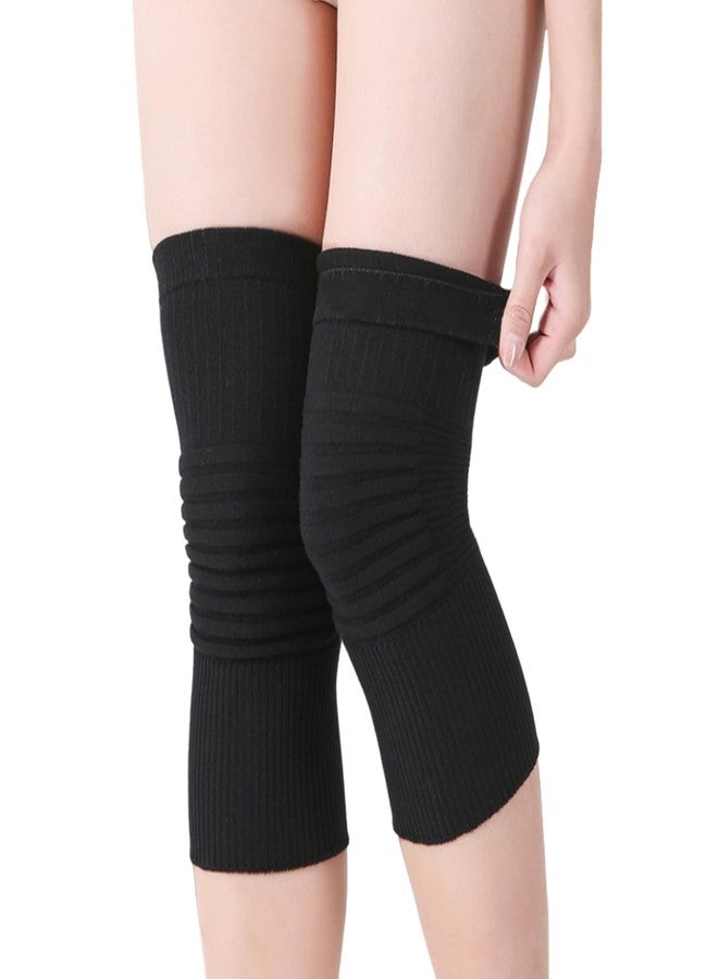 JUMISEE Compression Knee Sleeve for Women Men, Cotton Knee Brace Non-Slip Leg Support for Running Pain Management Arthritis Pain Relief Rheumatism - Image 1