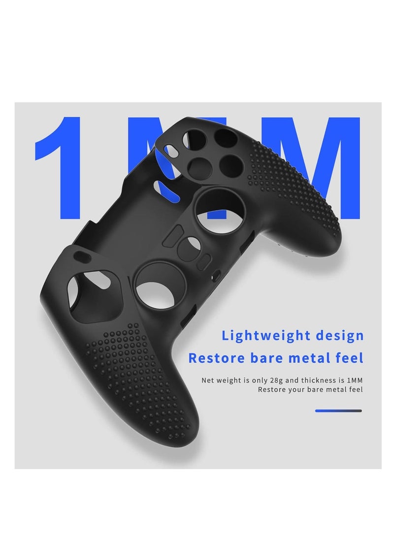 YOKA PS5 Edge Controller Cover, Protective Case for Playstation 5 Edge Controller, PS5 Controller Skin for Playstation 5 DualSense Wireless Edge Controller with 4PCS Thumb Grip Caps+L2 R2 Trigger Extender - Image 5