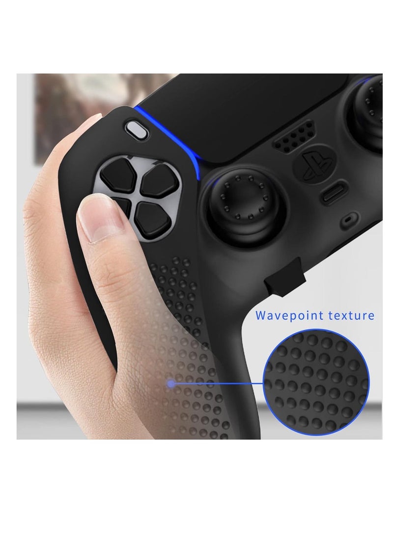 YOKA PS5 Edge Controller Cover, Protective Case for Playstation 5 Edge Controller, PS5 Controller Skin for Playstation 5 DualSense Wireless Edge Controller with 4PCS Thumb Grip Caps+L2 R2 Trigger Extender - Image 4